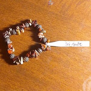 Genuine Gemstone stretch bracelet